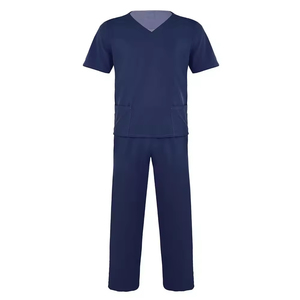 Uniformes Médicos de Verano de Manga Corta, Tejidos en Algodón y Poliéster, para Hospitales, Clínicas, Farmacias, Doctores y Enfermeras - Product Image 3