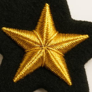 Parches de lingotes bordados de alambre dorado personalizados para coser a la moda de Estilo Vintage para accesorios de sombreros Ceremonias de eventos corporativos - Product Image 2