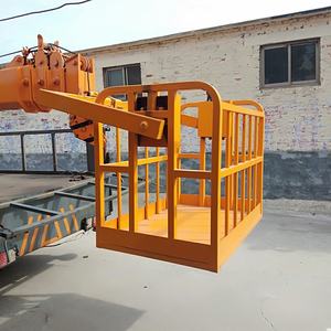 1.5 <span class=keywords><strong>m</strong></span> gru camion supporto auto uomo di lavoro in acciaio cestello struttura tavoli piattaforma per alto cielo aereo lavoro gru braccio di sollevamento cestello - Product Image 5