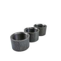 Raccord demi-tube noir 1/2 pouce