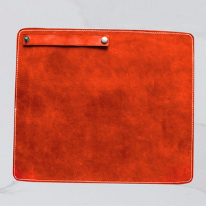 Braided Edge Leather <b>Mouse</b> <b>Pad</b> Durable Construction Desk Mat Anti-Fraying Surface For Heavy Duty Office Use LMPD-0037 - Product Image 5