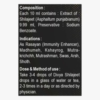 Gouttes de Shilajeet Divya – Complément alimentaire pour l'énergie quotidienne, la résistance, la force, la vitalité et le bien-être général