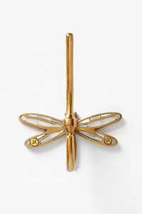 Brass Finish Flower <b>Wall</b> Hook Metal <b>Coat</b> <b>Rack</b> Floral Towel Hanger Entryway Bathroom Organizer - Product Image 3