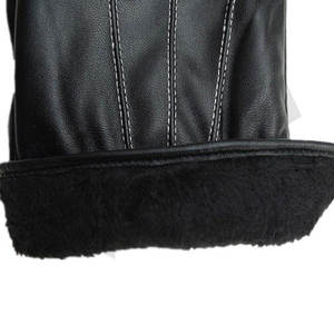 Sample Support Leather <b>Gloves</b> Wholesale <b>Dress</b> Winter Warm Fashion Fur Leather <b>Gloves</b> Women - Product Image 6