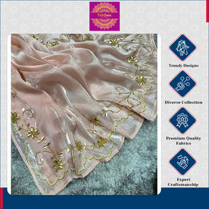 Ropa Tradicional India y Pakistaní de Lujo, Atractiva y de Gran Venta, para Fiestas y Bodas, Moderna, Elegante y Larga hasta el Suelo - Product Image 4