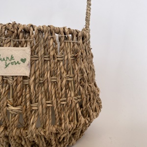 El mejor precio en el nuevo modelo Nhat Minh Seagrass Cesta de almacenamiento Mango Estilo bohemio Ecológico para el hogar Jardín Embalaje para juguetes - Product Image 4