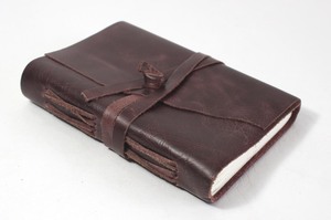 Classic Design Business Agenda Journals <b>A4</b>/A5/A6 School Leather Hard Cover Sewing Bound Gift Notebooks 100 Sheets Students - Product Image 2