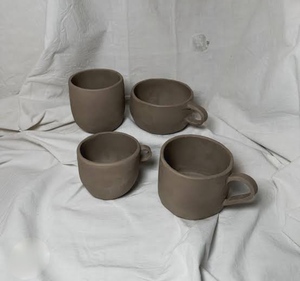 แก้วกาแฟเซรามิกแบบมินิมอลสีพื้นเรียบ สำหรับใช้ในบ้าน - Product Image 2