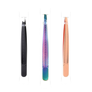 KAAMIR INSTRUMENTS Professional <b>Pointed</b> Tip Eyebrow Tweezers Precision Stainless Steel Lightweight Eco-Friendly Hair <b>Removal</b> - Product Image 1