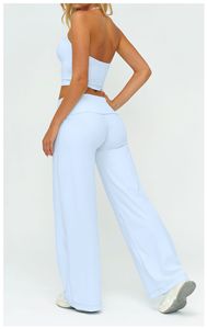 Ropa Deportiva al por Mayor, Ropa Deportiva Personalizada, Conjuntos de Leggings de Yoga de Cintura Alta y Tops Halter para Mujer - Product Image 2