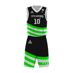 Best Quality Plus Size Outdoor Sports Wear 2026 Polyester <b>Material</b> High Quality Light Weight Customized Logo Basketball Uniform - Product Image 5