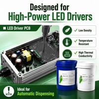Compuesto de Silicona Impermeable para Caja de Conexiones Eléctricas Subacuáticas y Protección de Conectores Electrónicos