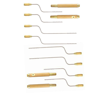 Ensemble de tubes d'aspiration Frazier réutilisables en acier inoxydable avec poignée, instrument chirurgical ORL, canule d'aspiration médicale CE OEM - Product Image 4
