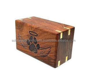 Funeral Wooden Urn <b>Box</b> for Pet <b>Ashes</b> Wood Cremation Urns for Cat and <b>Dog</b> <b>Ashes</b> Rosewood Urns at Low Price - Product Image 5