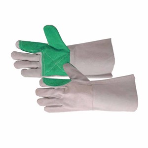 Gants de soudage en cuir de vachette pleine fleur haute performance, résistants à la chaleur, ignifuges et robustes pour la lutte contre les incendies - Product Image 4
