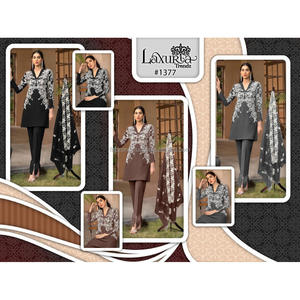 Fabzone Collection in TUNIC & Cigarette Duptta - Product Image 6