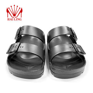 Sandalias de confort de doble tira moldeadas en EVA de alta densidad, fabricante OEM de sandalias EVA para compradores internacionales de gran volumen. - Product Image 2