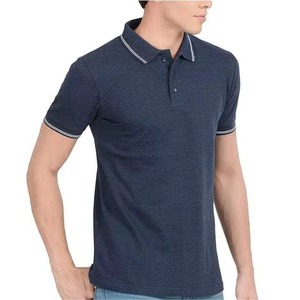 Polos de Hombre de Alta Calidad con Logotipo Personalizado, 100% Algodón, Ropa Deportiva Casual, Moda Urbana, Polos de Marca Sólida, MOQ Bajo - Product Image 4