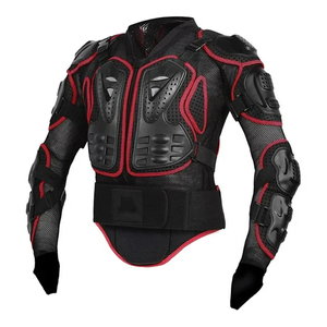 Professional Motorcycle <b>Racing</b> <b>Jacket</b> Leather Biker Gear with Protective Padding for Road and Track - Product Image 2
