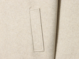 Abrigo Casual de Piel Sintética para Mujer, Otoño/Invierno 2026, Cuello en V, Doble Botonadura, Transpirable, Mangas Largas, Corte Holgado - Product Image 3