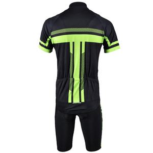 Conjunto de uniforme de ciclismo para hombre, Jersey de manga corta acolchado con diseño personalizado - Product Image 3