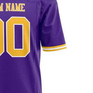 Nueva Llegada, Jersey de Fútbol Americano, 100% Poliéster, Secado Rápido, Ropa Deportiva, Colores Personalizados, Tallas XS-7XL, Directo de Fábrica - Product Image 4