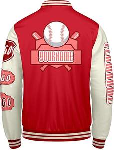 Chaqueta de Invierno Cálida y Cómoda para Hombre, Estilo Letterman, con Cuello Alto, Logotipo Frontal, Resistente al Viento, de Alta Calidad, Ecológica, de Secado Rápido y Transpirable - Product Image 2