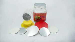 Revestimiento de sellado por inducción de papel de aluminio personalizado OEM ODM a prueba de manipulaciones y fugas para botellas de alimentos PET/PE fabricadas en Vietnam - Product Image 2