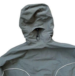Custom Reflective Stripes Design Elastic Windbreaker <b>Waterproof</b> Breathable Eco-Friendly Thick Nylon Zipper Shell <b>Winter</b> <b>Jacket</b> - Product Image 3