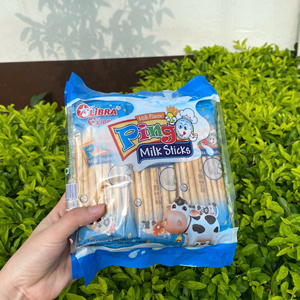 ราคาถูกมาก & บริการจัดส่งตัวอย่าง |   ส่วนผสมคุณภาพสูง บิสกิตแท่งนมกรุบกรอบ รสหวาน 186 กรัม เนยแท้ ผลิตจากโรงงานในเวียดนามโดยตรง - Product Image 2