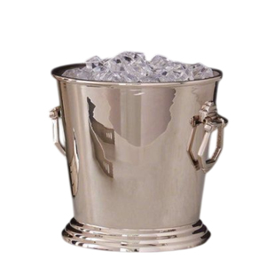 Seau à glace élégant en strass pour les fêtes, avec couvercle et pince, refroidisseur de boissons en acier inoxydable isolé de qualité supérieure pour champagne et vin - Product Image 5