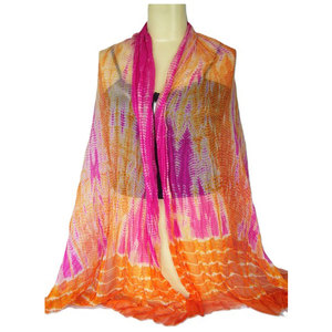 Pañuelo de Chifón Tie Dye para Primavera, Nueva Llegada, Ligero, Transpirable, Ultra Suave, 100% Tela Premium, Moderno y Elegante - Product Image 2