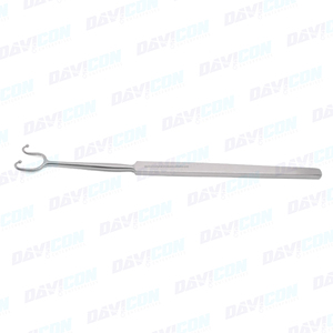 Medical Grade High Quality Stainless Steel Fomon Manual Nostril <b>Elevator</b>-Retractor Two Prongs/W Ball Tips 6.1/4 in - Product Image 3