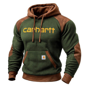 Sudaderas con capucha de mezcla de algodón Premium para hombre, básicas perfectas para cada temporada para el clima de otoño - Product Image 4