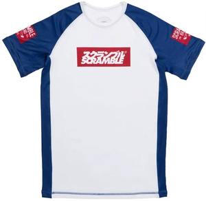 Rashguard en Spandex/Nylon 280g imprimé par sublimation, manches longues et courtes, pour MMA, BJJ, Surf – Produit OEM des fabricants - Product Image 1