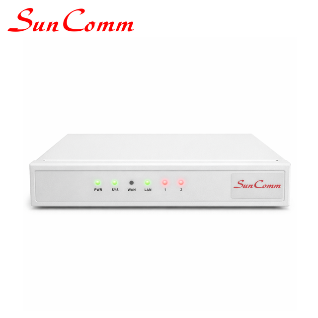 SunComm SC-5030T-2S IP PBX System 50-100 Extensions VoIP PBX FXO FXS SIP Server 1 Year Warranty SRTP Protocol for Business Phone