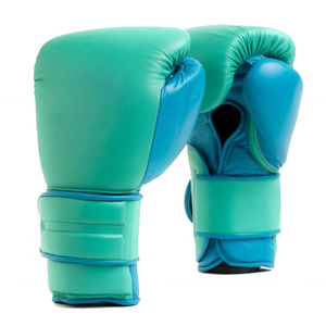 Gants de boxe légers pour l'entraînement et le sparring, en cuir PU professionnel, avec sangle de poignet réglable et fermeture auto-agrippante respirante - Product Image 1