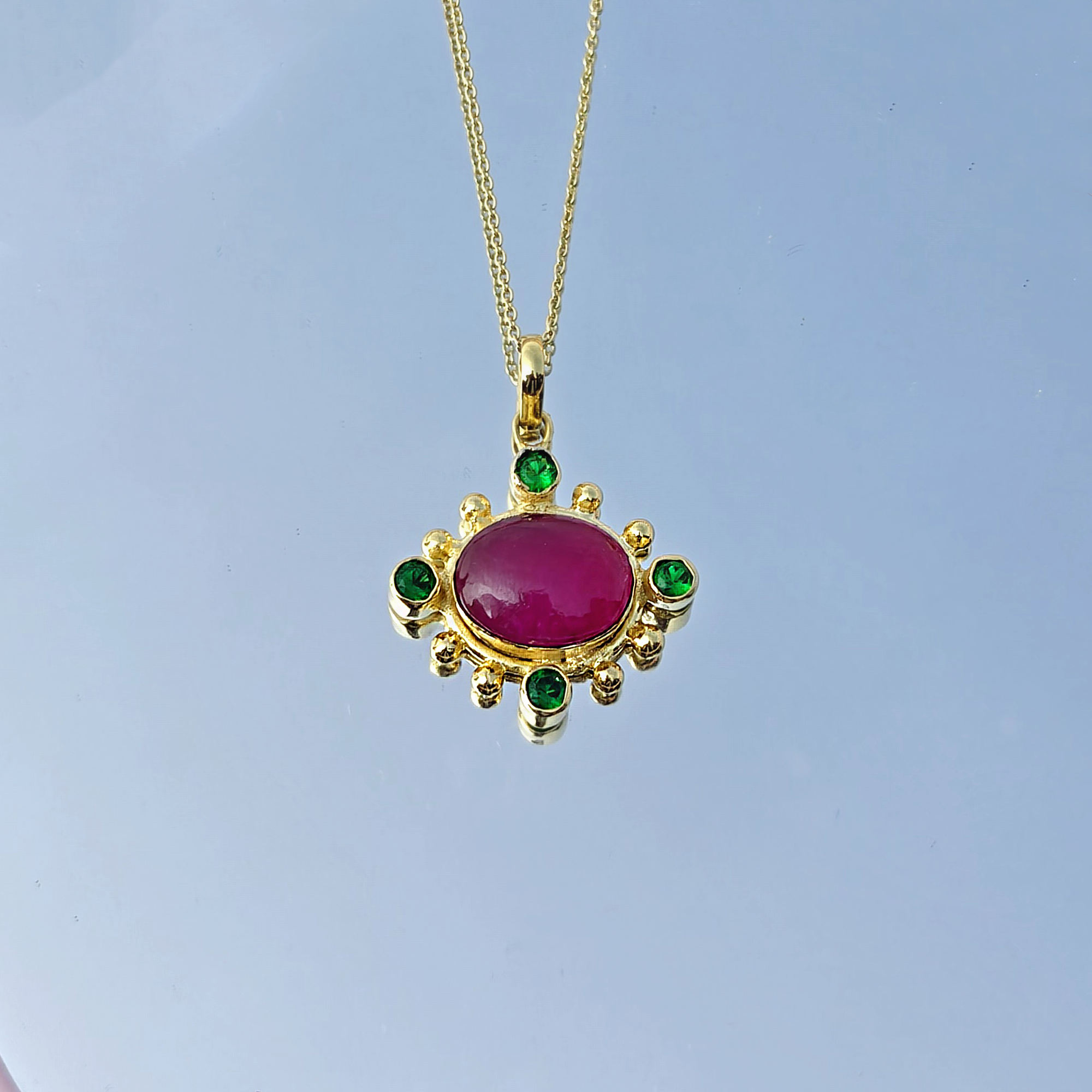 ชมพู, เขียว