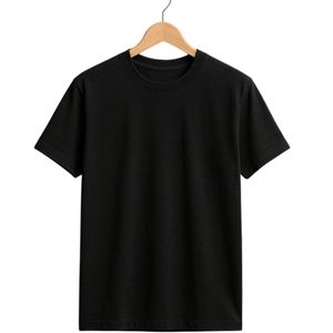 Custom 100% Cotton Oversized Worsted <b>Short</b> <b>Sleeve</b> T-Shirts for Men Unisex Summer Quick Dry Breathable OEM ODM Manufacturer - Product Image 4