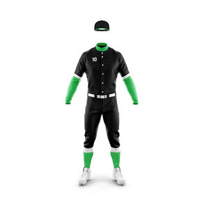 2026 Best Design Professional Custom Canvas Silk Baseball Uniform High Quality Lightweight Breathable Sports Wear Your Own - Product Image 2