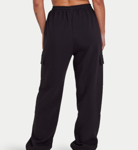 Pantalon de jogging ample pour femme avec poches, taille haute, respirant, style sportif et athlétique, idéal pour la gym et la détente, vente en gros - Product Image 2