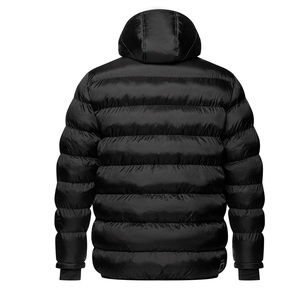 Chaquetas Acolchadas Brillantes de Moda de la Mejor Calidad, Chaqueta de Plumón para Invierno, Chaqueta de Nylon con Cierre para Hombre - Product Image 2