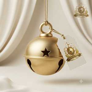 Campana Colgante de Latón con Cadena Larga, Campanilla de Viento Estilo Vintage, Campana de Puerta de Metal Artesanal, Adorno para el Hogar, Regalo de Boda, Proveedor Mayorista - Product Image 3