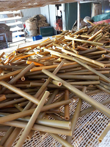 Green Living Reusable Bamboo <b>Straws</b> Biodegradable Natural Wood <b>Straws</b> <b>for</b> Cold <b>Drinks</b> 20cm Length Wholesale - Product Image 6