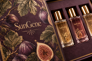 Caja de Embalaje de Perfume Personalizada de Terciopelo con Forma de Libro y Bisagras - Product Image 3