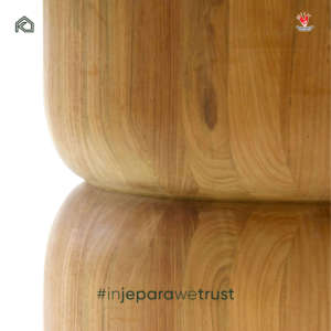 Modern Minimalist Solid Teak Wood <b>Round</b> <b>Outdoor</b> Dining <b>Table</b> Foldable UV-Resistant Durable for Garden Patio Courtyard - Product Image 6