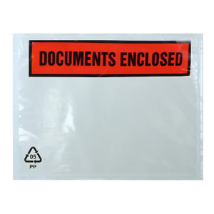 Enveloppe pour liste de colisage industrielle, vierge et imprimée, pour une fixation sécurisée des documents sur les colis et les boîtes - Product Image 6