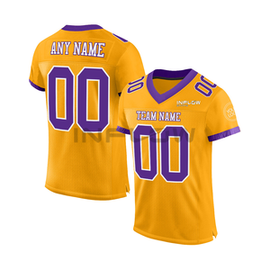 Camiseta de fútbol americano universitario, jersey bordado, ropa deportiva para exteriores, ropa holgada de alta calidad - Product Image 3