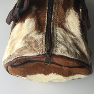 Bolso de Hombro de Cuero Genuino de Piel de Vaca con Pelo, Hecho a Mano, Venta al por Mayor, Fabricante Directo de Fábrica - Product Image 6