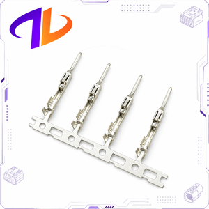 1674742-1 Terminal de sertissage automobile mâle compatible 0,64 mm, plaqué étain, 22-20 AWG pour faisceau de câbles - Product Image 4